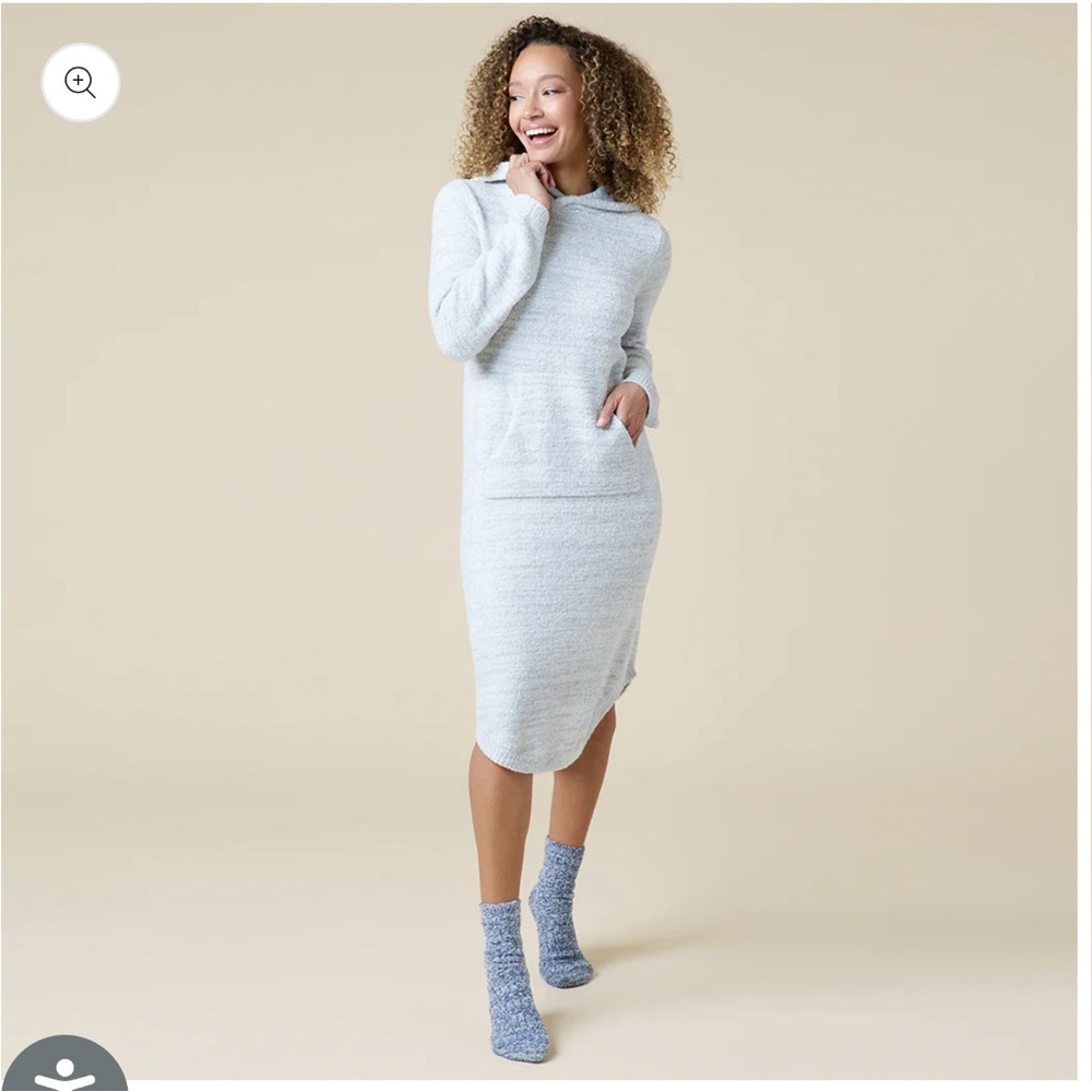 Softies 42” Marshmallow Hooded Lounger in Heather Grey